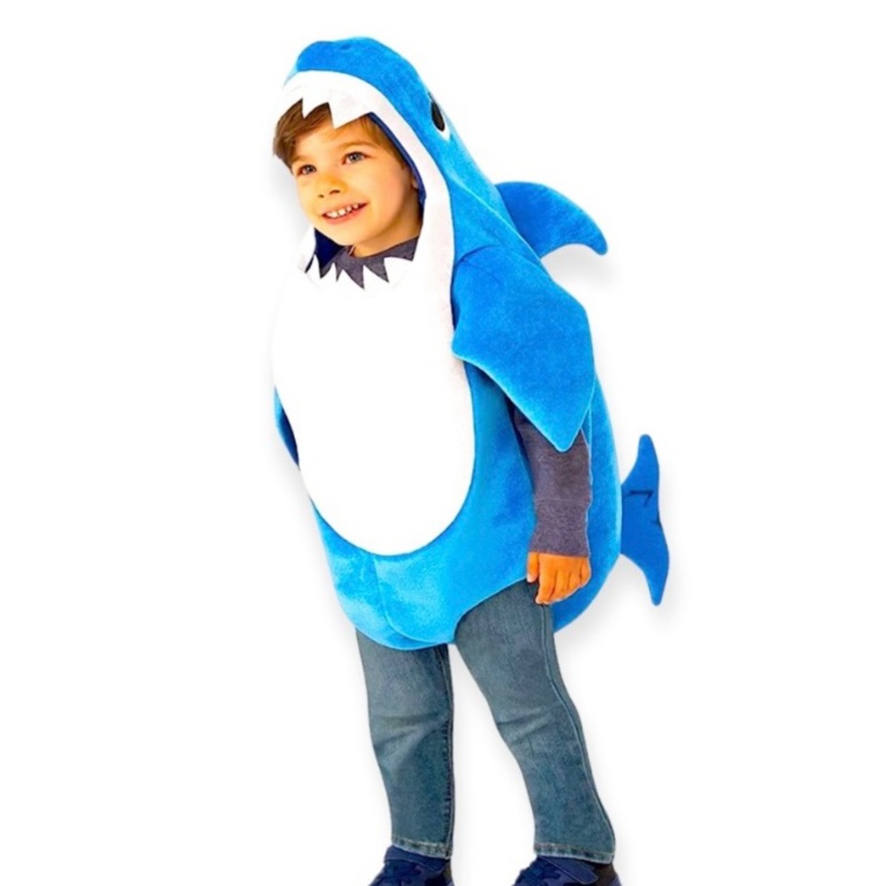 🦈 Rubie’s/Nickelodeon Baby Shark “Daddy Shark” Costume Size Small